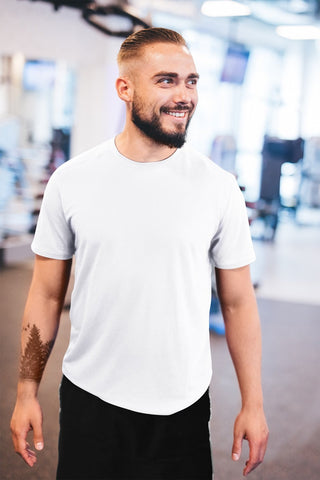 White Lycra Tee