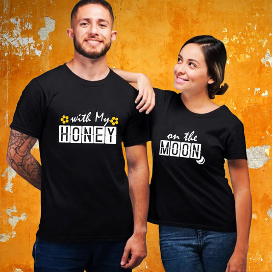 Honeymoon Half Sleeve Tshirts