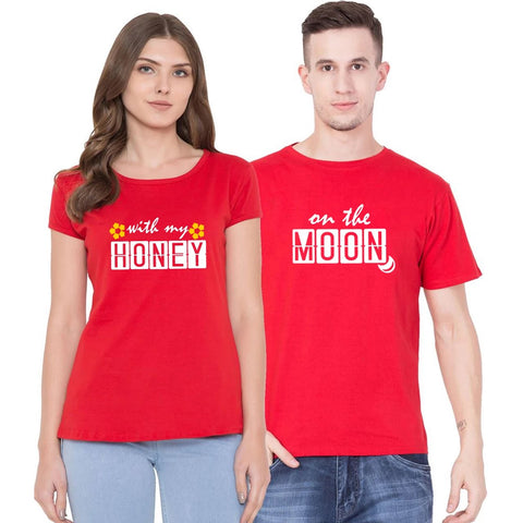 Honeymoon Half Sleeve Tshirts