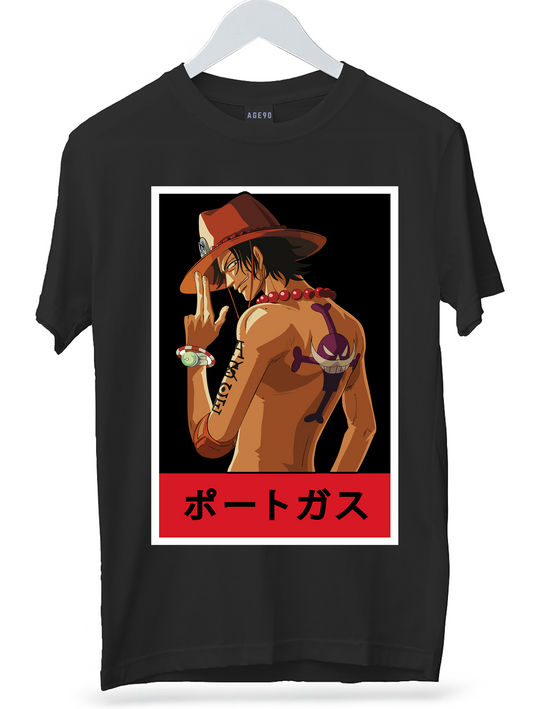 Portgas D. Ace: One Piece T-Shirt