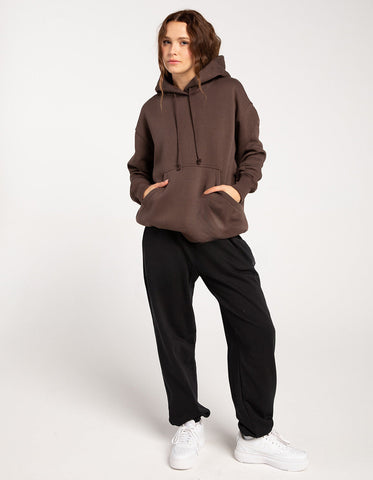 Swarona Oversized Fit Hoodie with Kangaroo Pockets