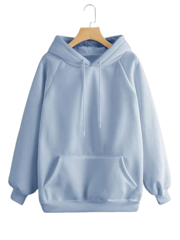 Blue Hoodie - Fully Solid