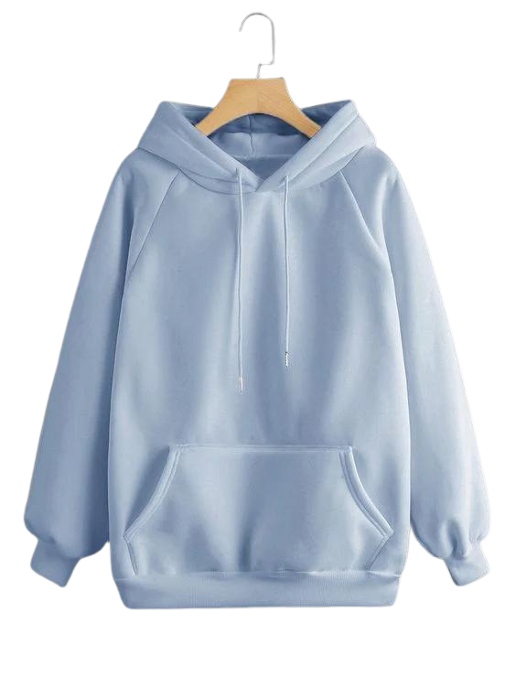 Blue Hoodie - Fully Solid