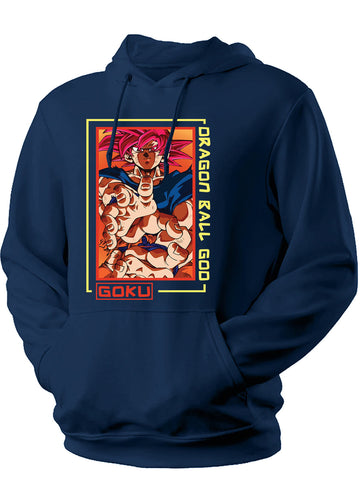 Unisex Anime Goku Printed Hoodie