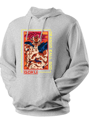 Unisex Anime Goku Printed Hoodie