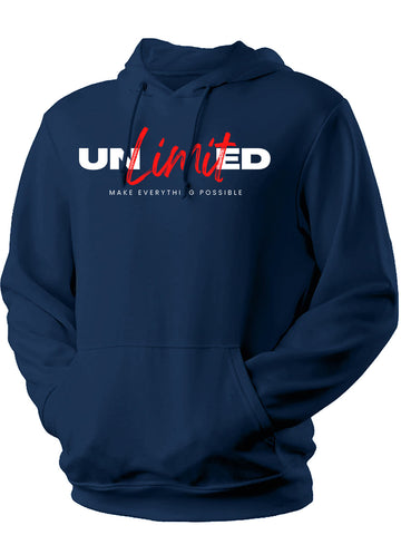 Unisex Anime Unlimited Printed Hoodie