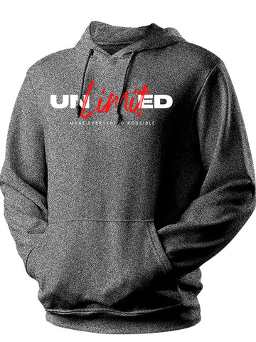 Unisex Anime Unlimited Printed Hoodie