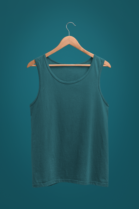 Teal Blue Tank Top