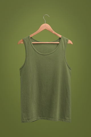 Olive Green Tank Top