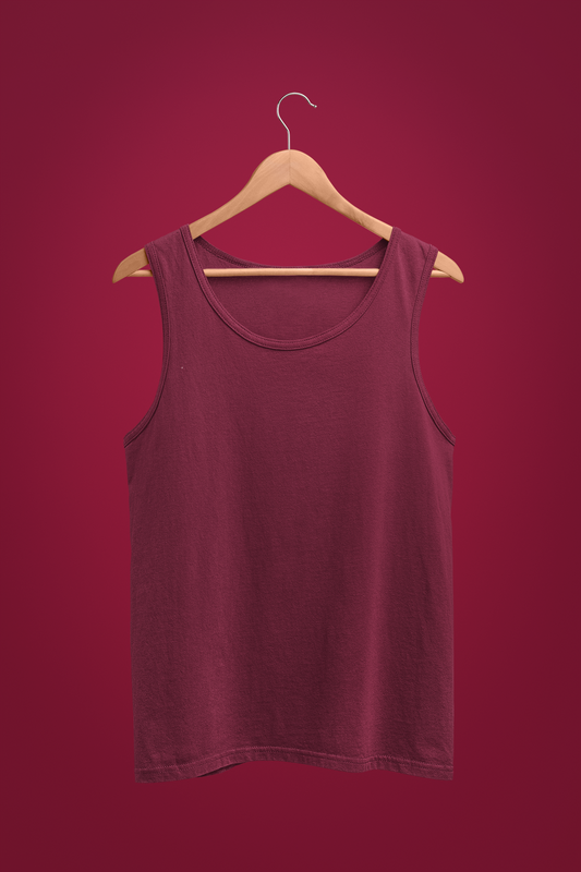 Maroon Tank Top