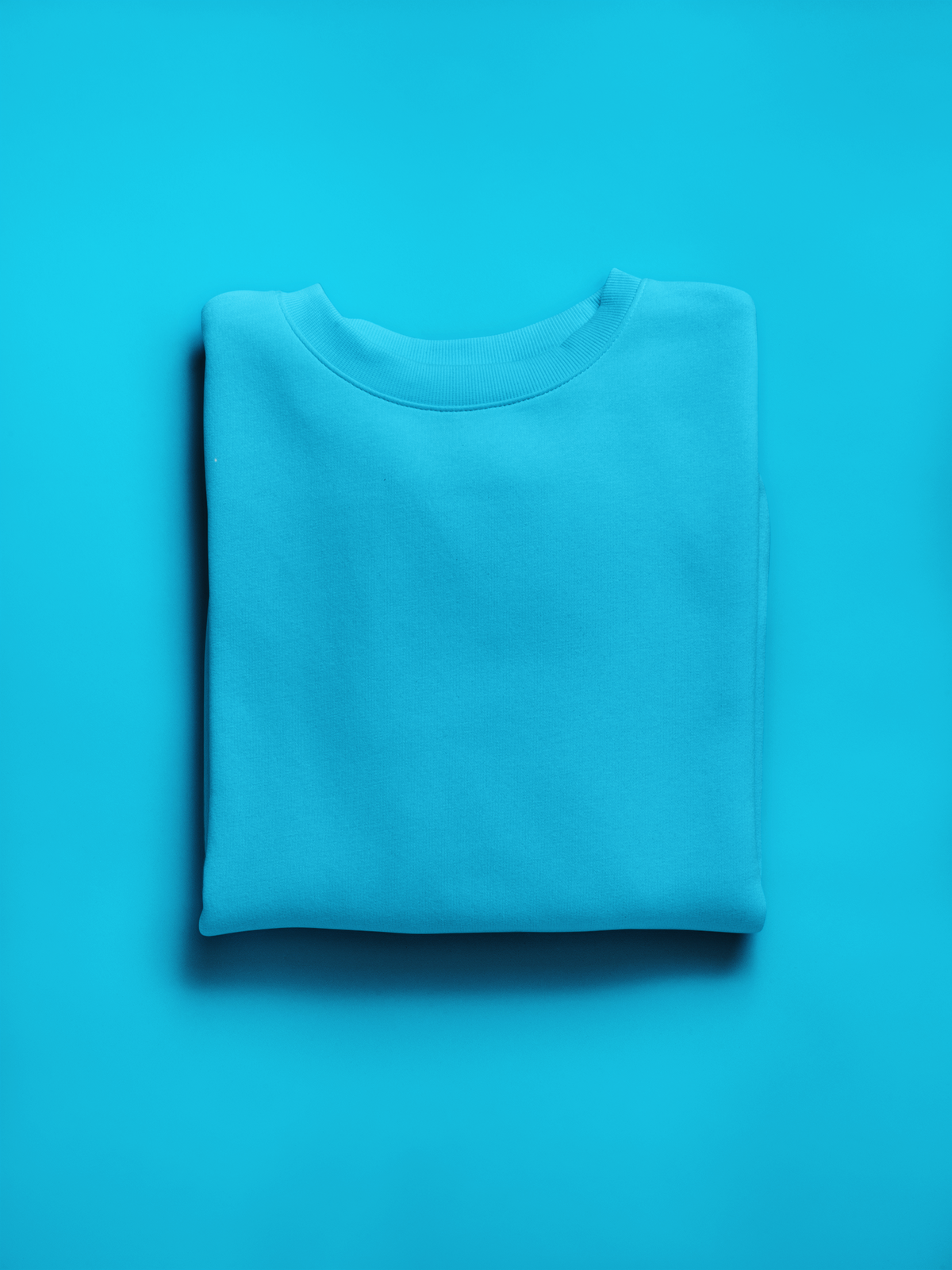 Turquoise Blue Full Sleeves Tee