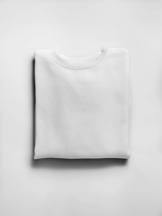 White Full Sleeves Tee