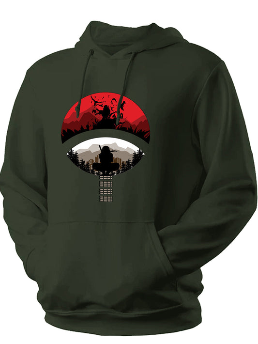 Unisex Anime Naruto Printed Hoodie