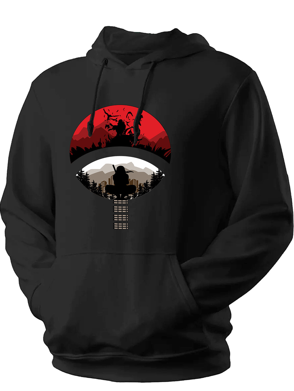 Unisex Anime Naruto Printed Hoodie