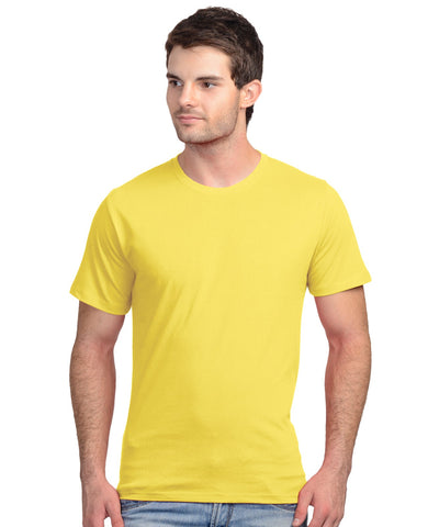 Yellow Round Neck Tee