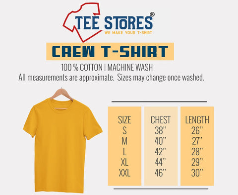 Yellow Round Neck Tee